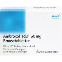 AMBROXOL acis 60 mg bruistabletten, 20 stuks