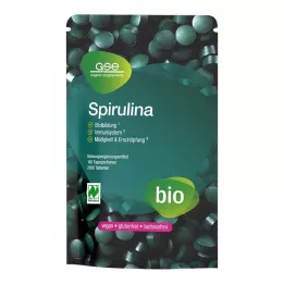 GSE Spirulina 500 mg Bio Naturland Tabletten, 2000 stuks