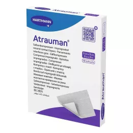 ATRAUMAN Steriele kompressen 5x5 cm, 10 stuks