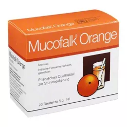 MUCOFALK Orange Gran. voor de bereiding van een suspensie voor oraal gebruik, 20 st