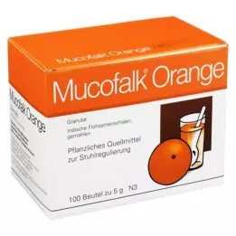 MUCOFALK Orange Gran. voor de vervaardiging van een suspensie voor oraal gebruik, 100 st