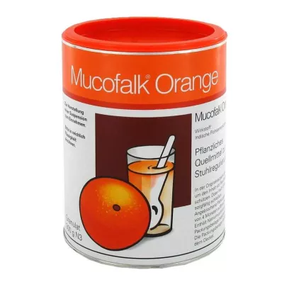 MUCOFALK Orange Gran. voor de vervaardiging van een suspensie voor oraal gebruik, 300 g MUCOFALK Orange Gran. voor de vervaardiging van een suspensie voor oraal gebruik, 300 g