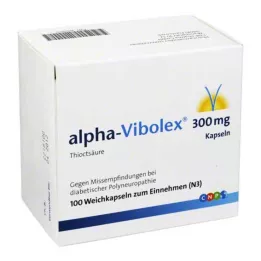 ALPHA VIBOLEX 300 mg zachte capsules, 100 stuks