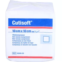 CUTISOFT VLies comprimeert 10x10 cm unteril, 100 st
