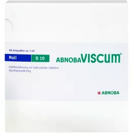 ABNOBAVISCUM Mali D 10 ampullen, 48 stuks