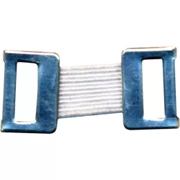 VERBANDKLAMMERN wit met elastische band, 100 st