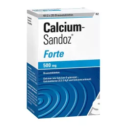 CALCIUM SANDOZ forte bruistabletten, 2X20 stuks
