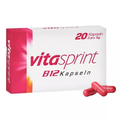 VITASPRINT B12-capsules, 20 stuks VITASPRINT B12-capsules, 20 stuks