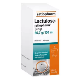 LACTULOSE-ratiopharm siroop, 500 ml