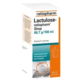 LACTULOSE-ratiopharm siroop, 1000 ml