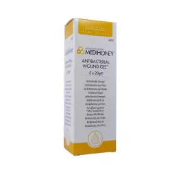 MEDIHONEY antibacteriële wondgel, 5X20 g