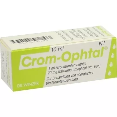CROM-OPHTAL Oogdruppels, 10 ml CROM-OPHTAL Oogdruppels, 10 ml