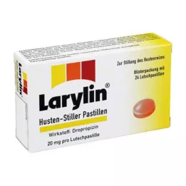 LARYLIN Hoestonderdrukkende zuigtabletten, 24 stuks