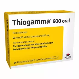 THIOGAMMA 600 orale filmomhulde tabletten, 30 stuks