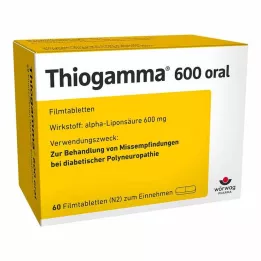 THIOGAMMA 600 orale filmomhulde tabletten, 60 stuks