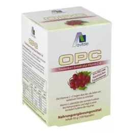 OPC TRAUBENKERN Vegi-capsules, 100 stuks