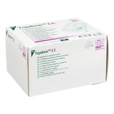 TEGADERM 3M Transparante Verband 7x8,5 cm 1633, 100 stuks TEGADERM 3M Transparante Verband 7x8,5 cm 1633, 100 stuks