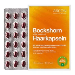 BOCKSHORN+Micronutriënten Haarcapsules Tisane plus, 180 stuks