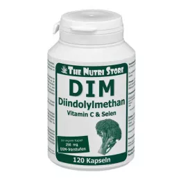 DIM Diindolylmethaan 250 mg vegetarische capsules, 120 stuks