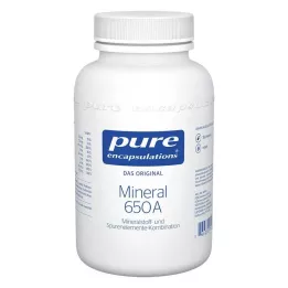 PURE ENCAPSULATIONS Minerale 650A capsules, 180 stuks