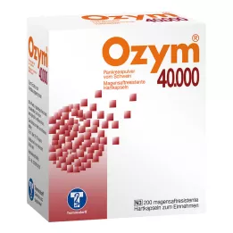 OZYM 40.000 harde capsules maagsapresistent, 200 stuks