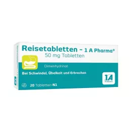 REISETABLETTEN-1A Pharma, 20 stuks