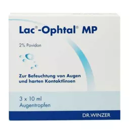 LAC OPHTAL MP Oogdruppels, 3x10 ml