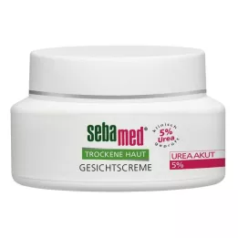 SEBAMED Droge huid 5% ureum acute gezichtscrème, 50 ml