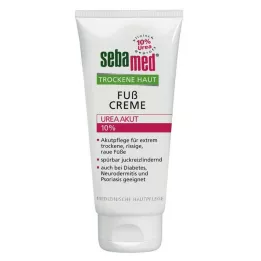 SEBAMED Droge huid 10% ureum acute voetcrème, 100 ml