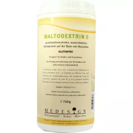 MALTODEXTRIN 6 poeders, 750g