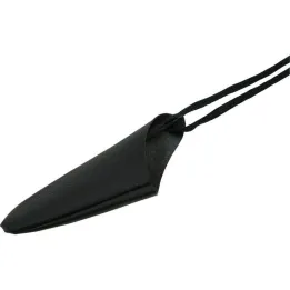 Fingerling leer maat 7 met strikband, 1 stuk
