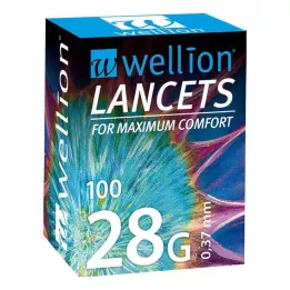 WELLION Lancetten 28 G, 100 stuks