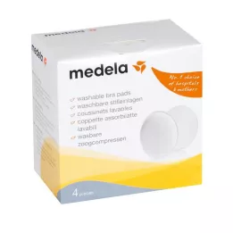 MEDELA Borstkompres wasbaar, 4 stuks