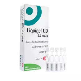 LIQUIGEL UD 2,5 mg/g ooggel in een verpakking voor eenmalig gebruik, 30X0,5 g