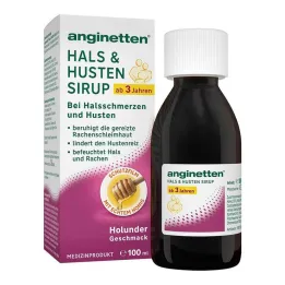 Anginette keel & hoestsiroop, 100 ml