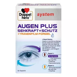 DOPPELHERZ Ogen plus Vision+Protection systeem capsules, 60 stuks