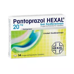 PANTOPRAZOL HEXAL b.Maagzuurresistente tabletten, 14 stuks