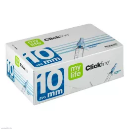 MYLIFE Clickfine pennaalden 10 mm, 100 stuks