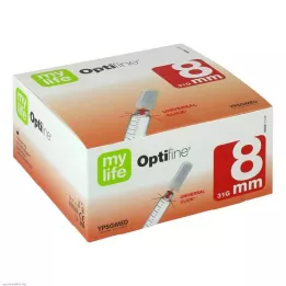 MYLIFE Optifine pennaalden 8 mm, 100 stuks