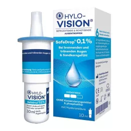 HYLO-VISION SafeDrop 0,1% oogdruppels, 10 ml