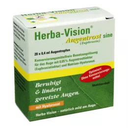 HERBA-VISION Eyebright sinus oogdruppels, 20X0,4 ml