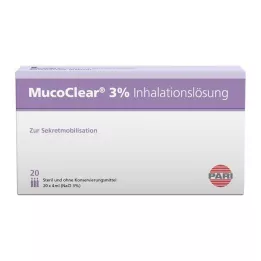 MUCOCLEAR 3% NaCl-inhalatieoplossing, 20X4 ml