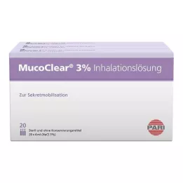MUCOCLEAR 3% NaCl-inhalatieoplossing, 60X4 ml
