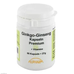 GINKGO+GINSENG Premiumcapsules, 60 stuks