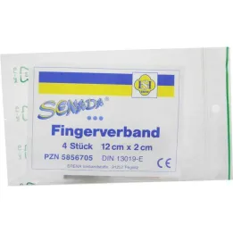 Senada vingerverband 2x12 cm, 4 st
