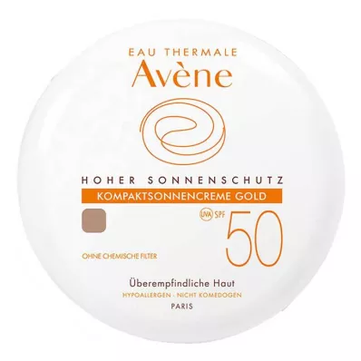 Bezorgservice uit Duitsland - Avene Compacte Sun Cream Gold SPF 50, 10 G