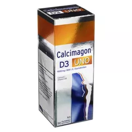 CALCIMAGON D3 Uno kauwtabletten, 90 stuks