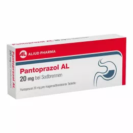 PANTOPRAZOL AL 20 mg in Sodbr.maagzuurres. tabletten, 7 stuks