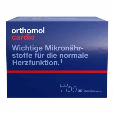 ORTHOMOL Cardio Granules/Capsules/Tabletten combo pack, 1 st