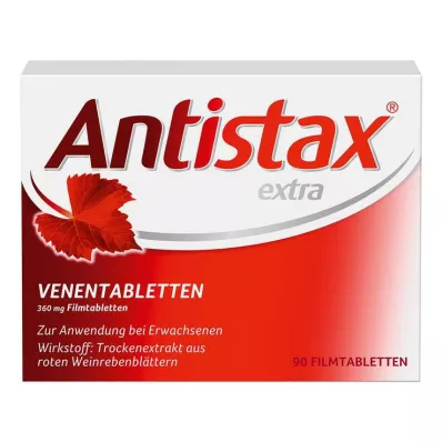 ANTISTAX extra ader tabletten, 90 stuks ANTISTAX extra ader tabletten, 90 stuks